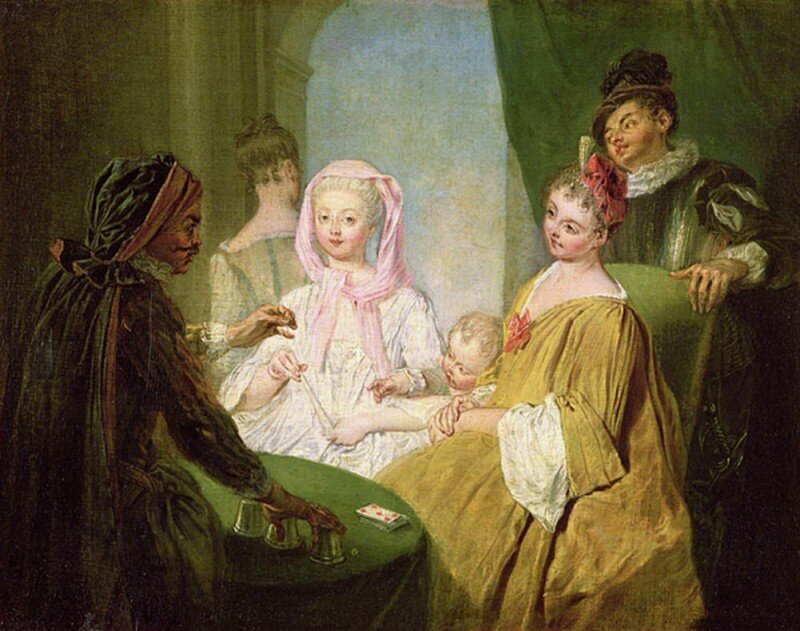 Филипп Мерсье "Фокусник"