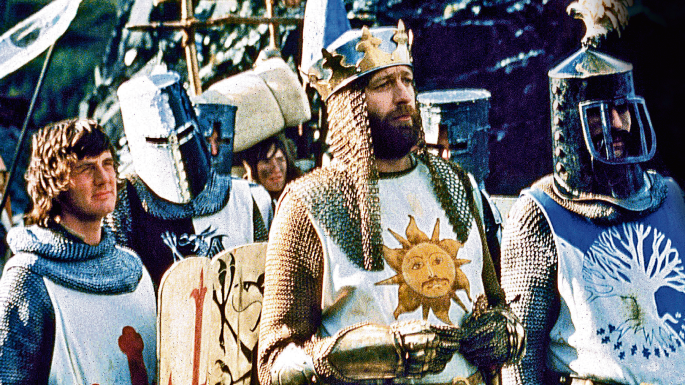 кадр из фильма Monty Python and the Holy Grail