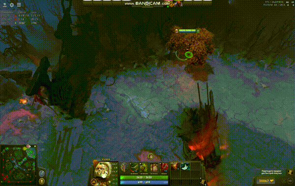 Источник: запись из игры Dota 2 