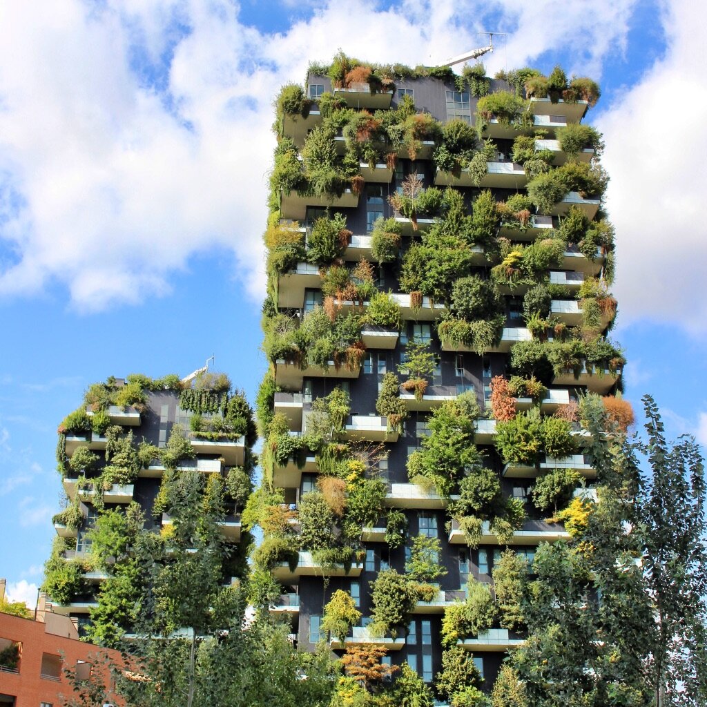 Жилой комплекс Bosco verticale в Милане