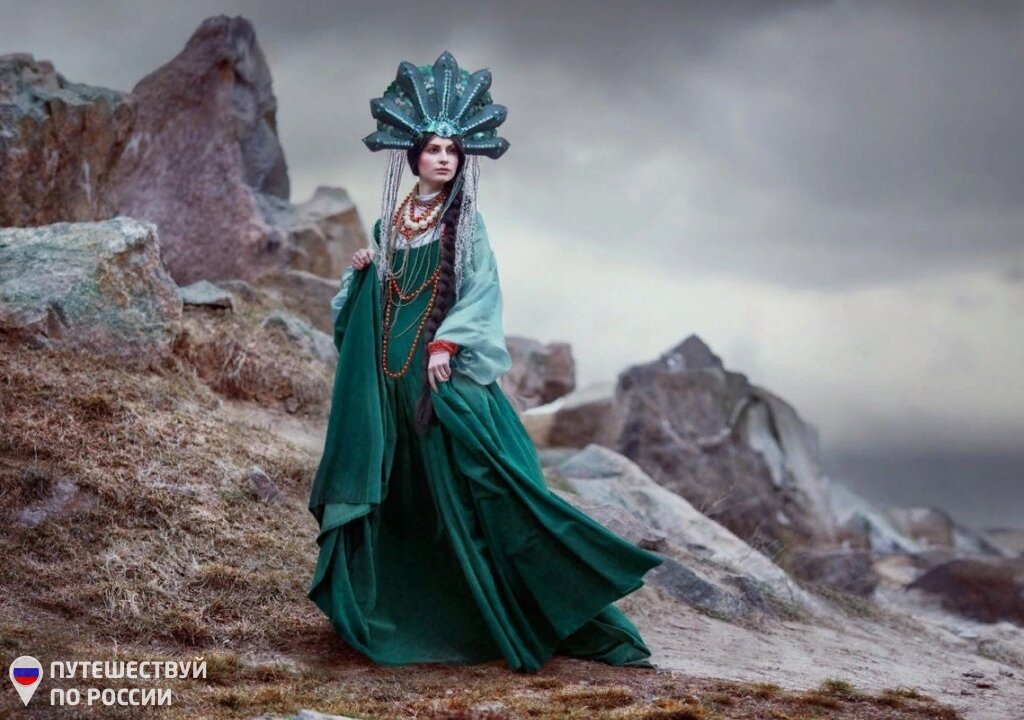 Карнавальный костюм «Хозяйка медной горы», рост 122-128 см