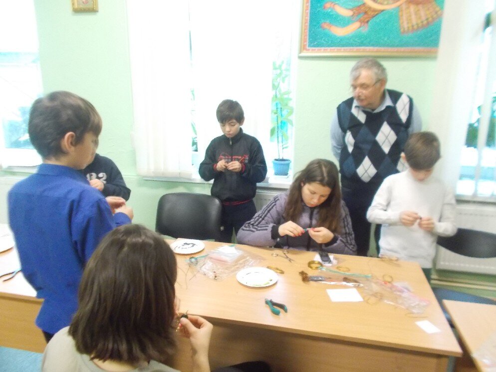  Занятия с детьми в фонде