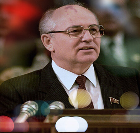 М.С.Горбачев. Бывший генеральный секретарь ЦК КПСС. Первый и последний президент СССР.