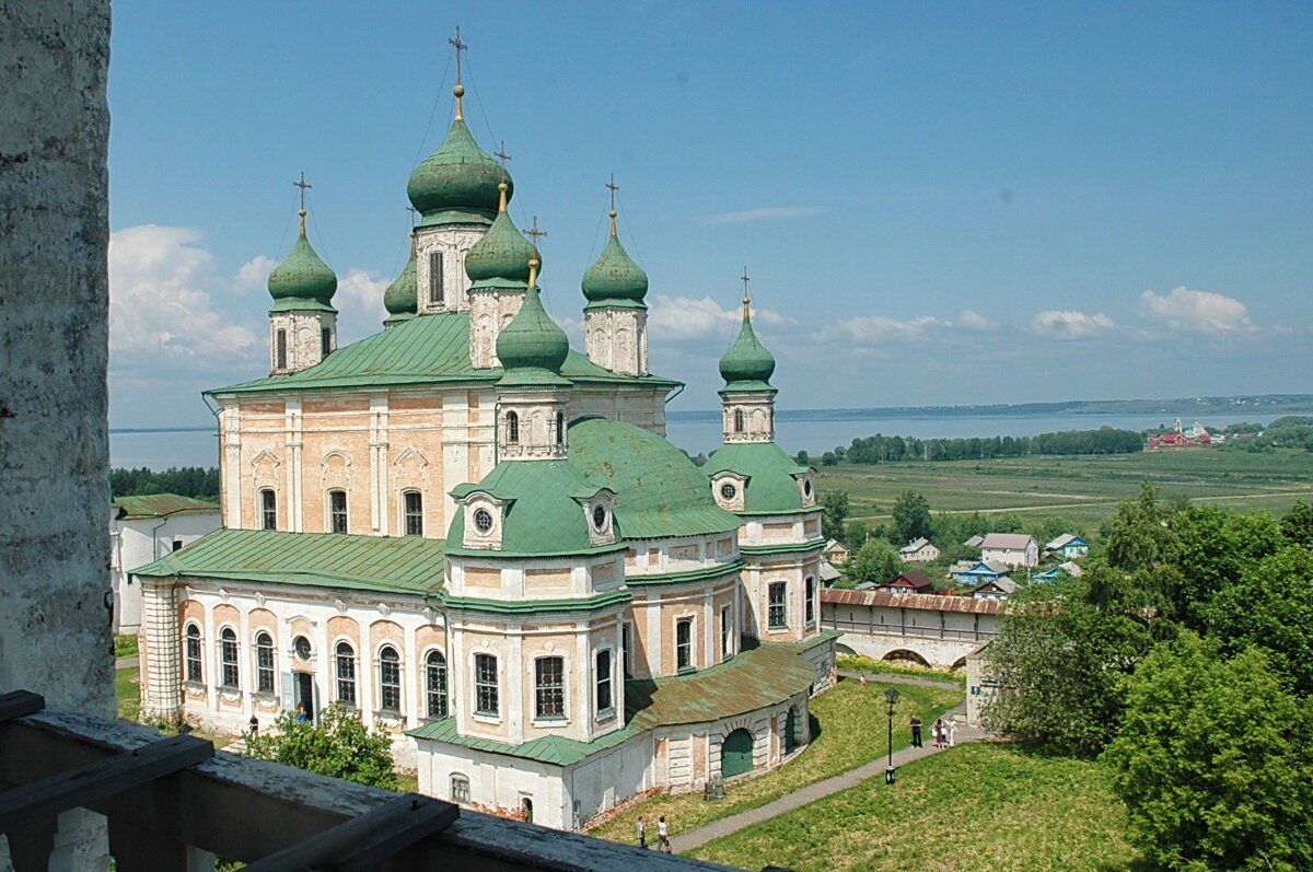 Похоже у бывший Горицкий монастырь