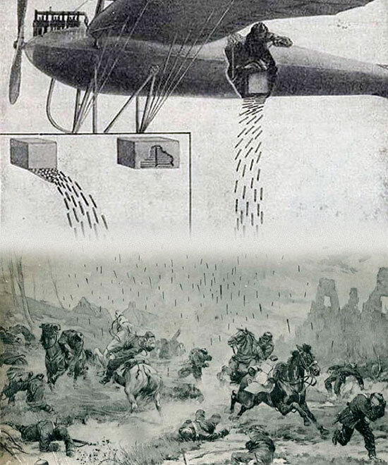 Применение флешеттов