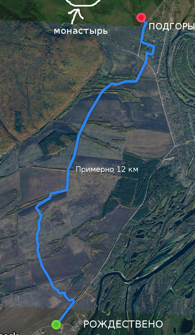 Карта рождествено самарской области