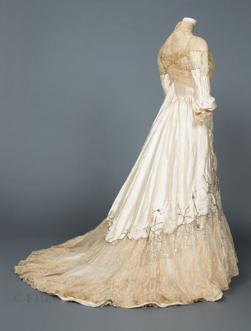 Вечернее платье, 1900-е, из коллекции FIDM (Fashion Institute of Design & Merchandising), Лос-Анджелес 