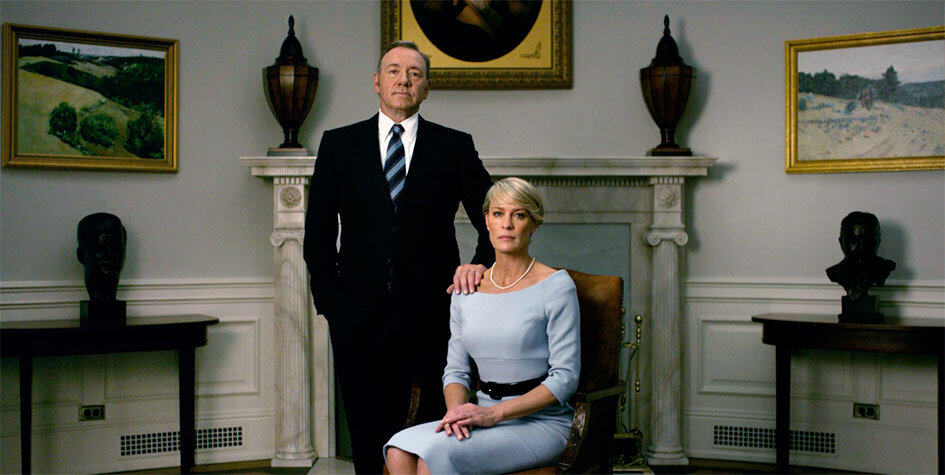 Кадр из сериала Карточный домик