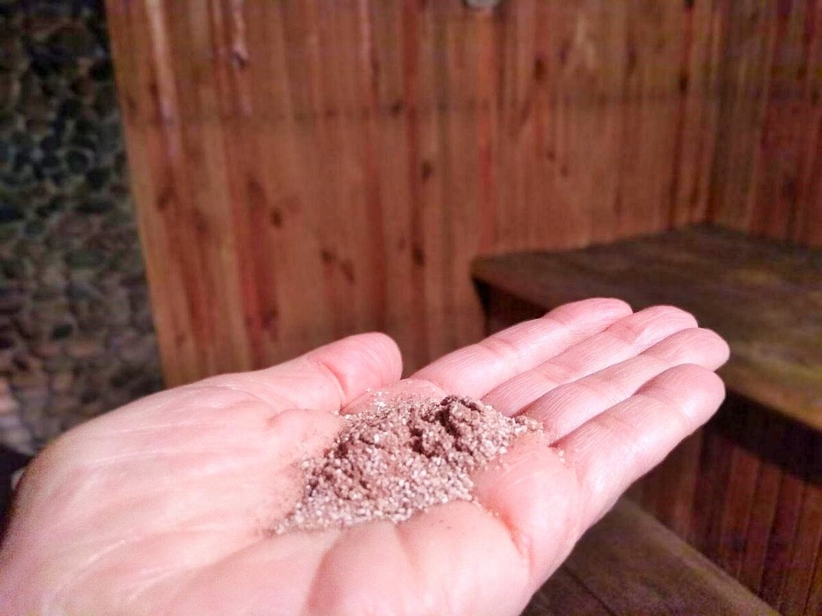 так выглядит скраб, жаль фото не может передать аромат))