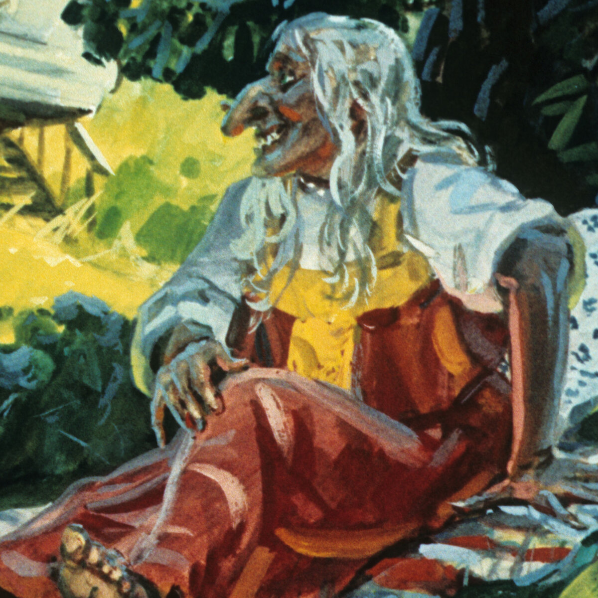 Сказка про Бабу-Ягу / художник В. Маркин; худож. ред. В. Дугин.- Москва : Диафильм, 1991.- 1 дф. (40 кд.)