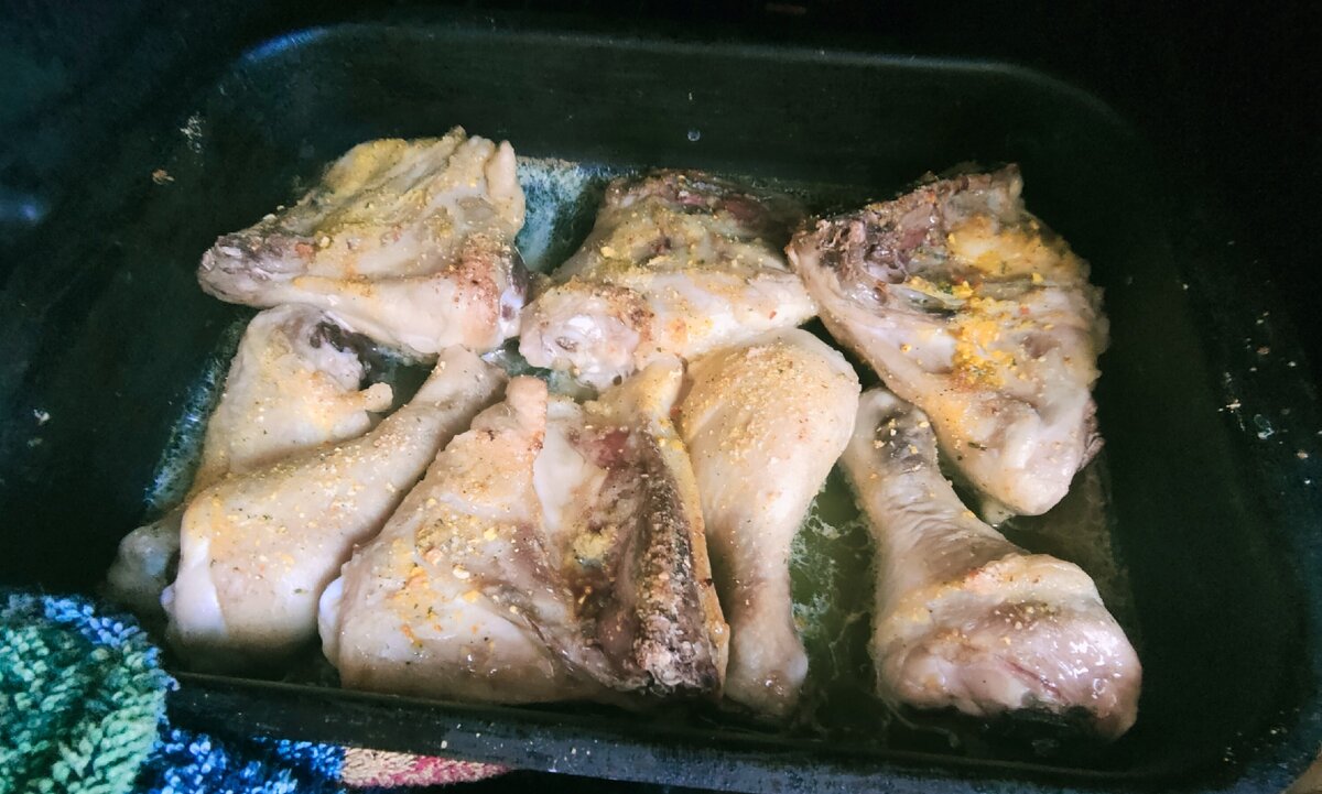 Курочка в духовке