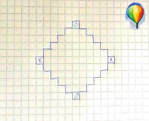 Пример поля для продвинутых Крестиков-ноликов