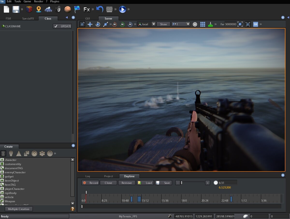 Скриншот автора (пример из движка)
