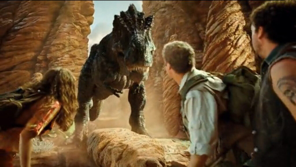 Военный попал в другой мир. Затерянный мир 2009 Тираннозавр.