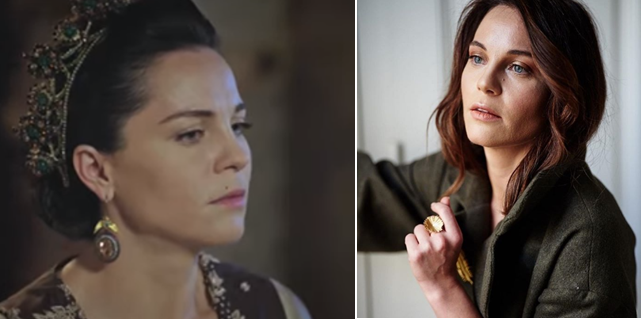 В роли валиде Хандан и в своём Инстаграм Тюлин очень сдержанна