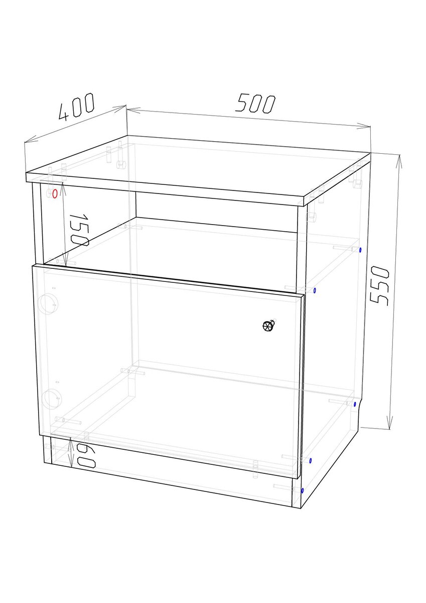 Чертеж тумбочки. Тумбочка РЭК чертеж. Тумбочка 420 чертеж. Тумбочка 500х600х650 чертёж. Тумба 400х500 спецификация.