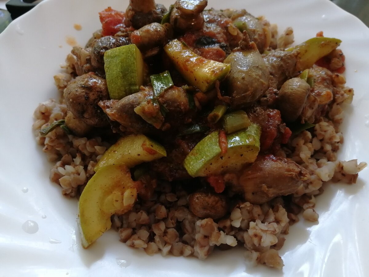 Драгоценный гарнир с очень вкусным , но недорогим "вторым"