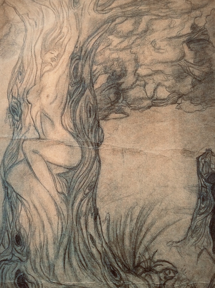 P.S.Рисунок мой ”Дриада.”