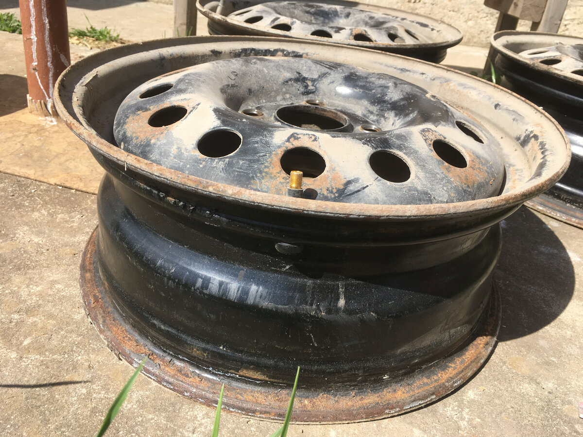 Штампованные диски против реагентов: 0:1