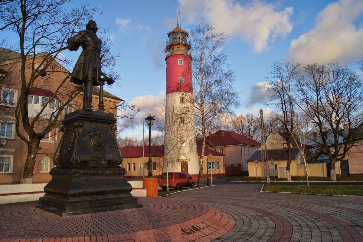 Маяк в калининграде фото