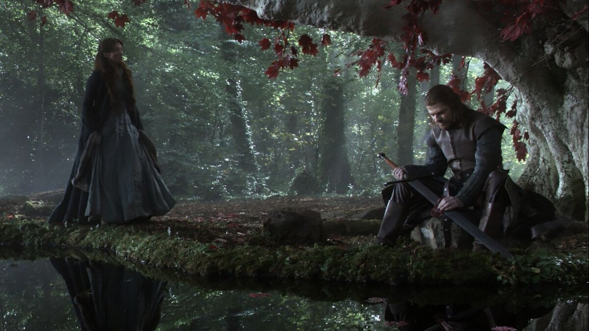 Прудок, кстати,  заполнен горячей, никогда не замерзающей водой, о чем его создатели напрочь забыли к концу сериала.