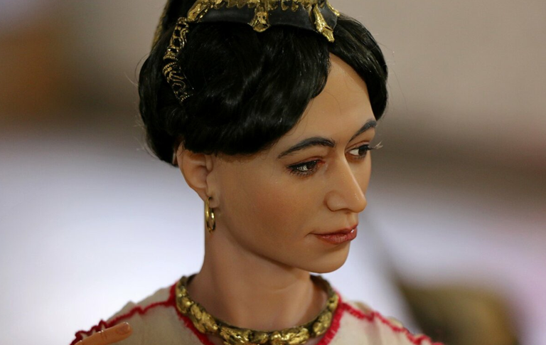 Реконструкция для выставки в музее. Как выглядела Алтайская принцесса. Источник:https://historydaily.org/