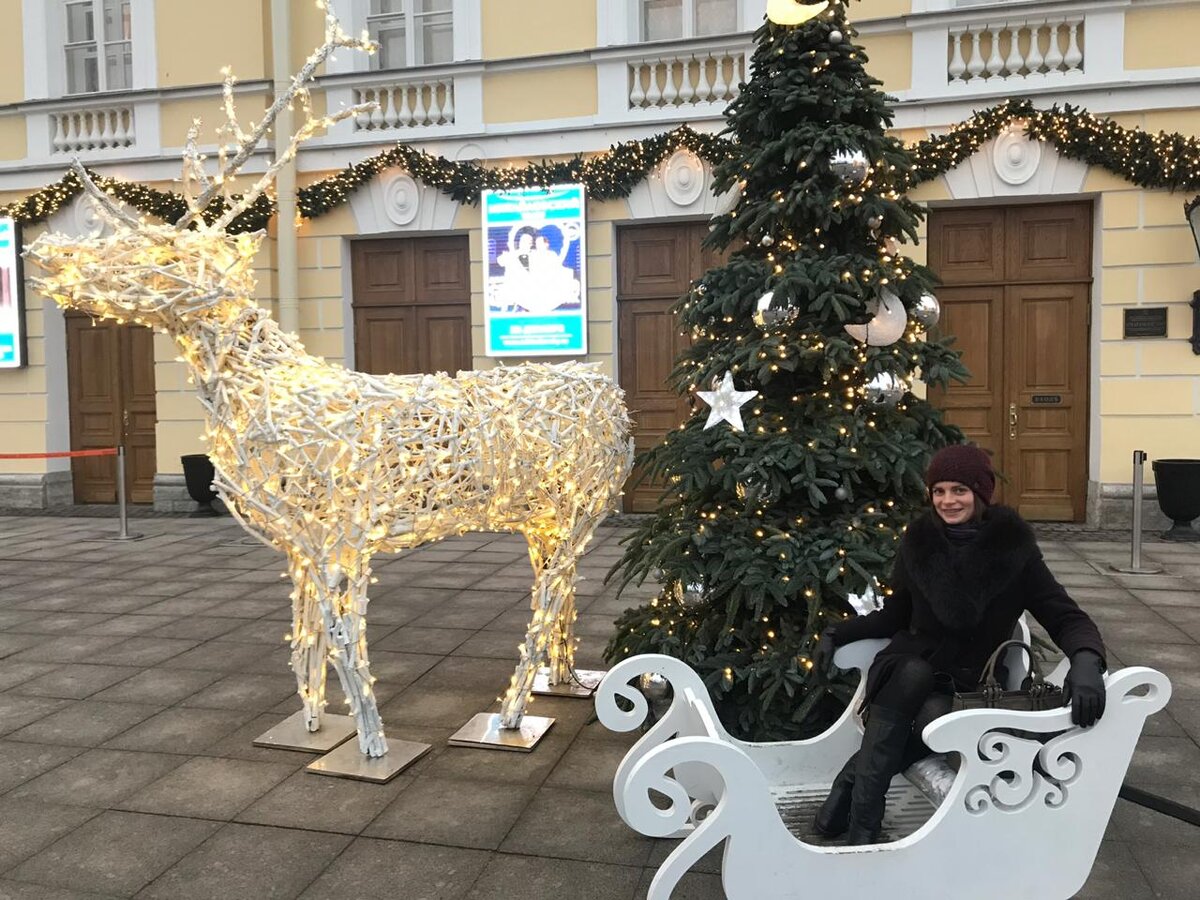 В канун Нового года. Санкт-Петербург