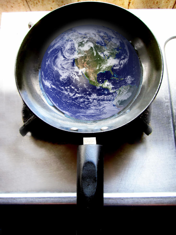 Земля на сковороде