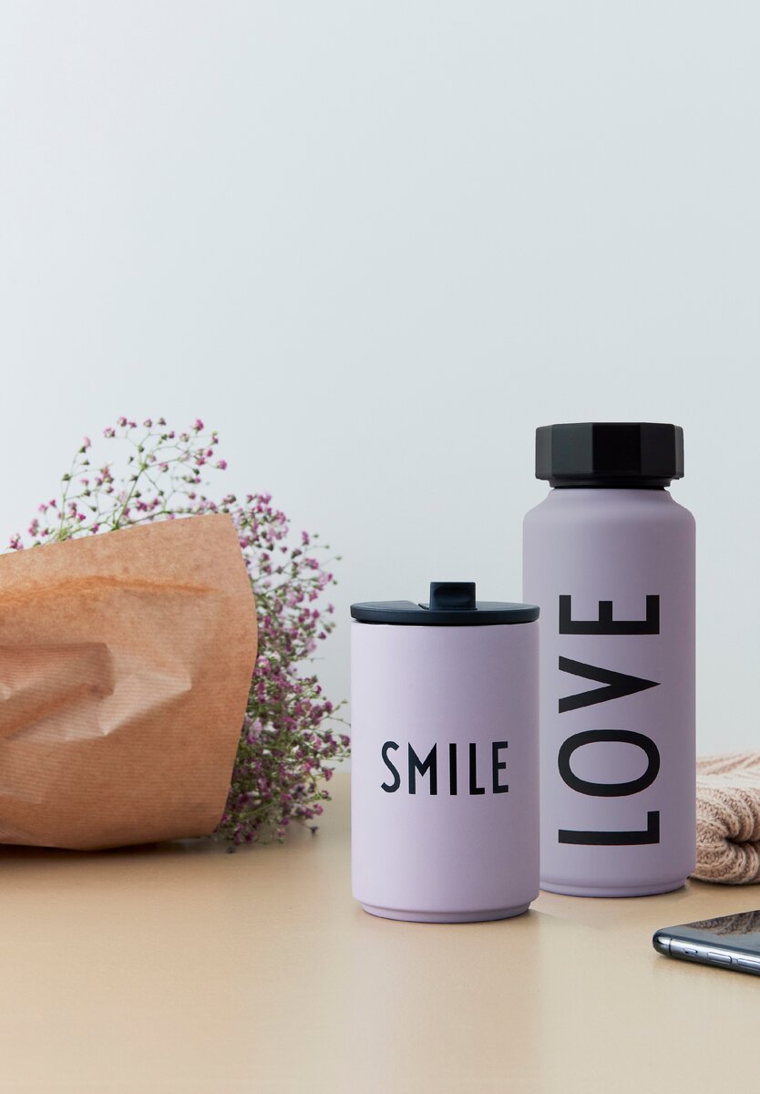 Подарочный набор DESIGN LETTERS с термокружкой и термосом из коллекции TO GO. Набор с поильником EAT&GO.