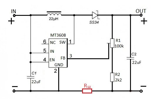 Mt3608 схема