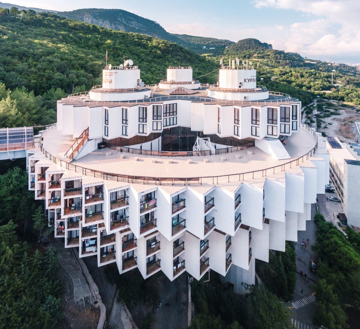 Пансионат «Курпаты» («Дружба»), Крым, Россия. Фото: Fotorelax.ru 