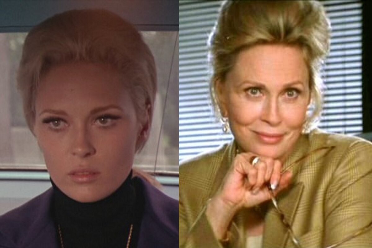 Фэй Данауэй в оригинальном фильме и ремейке