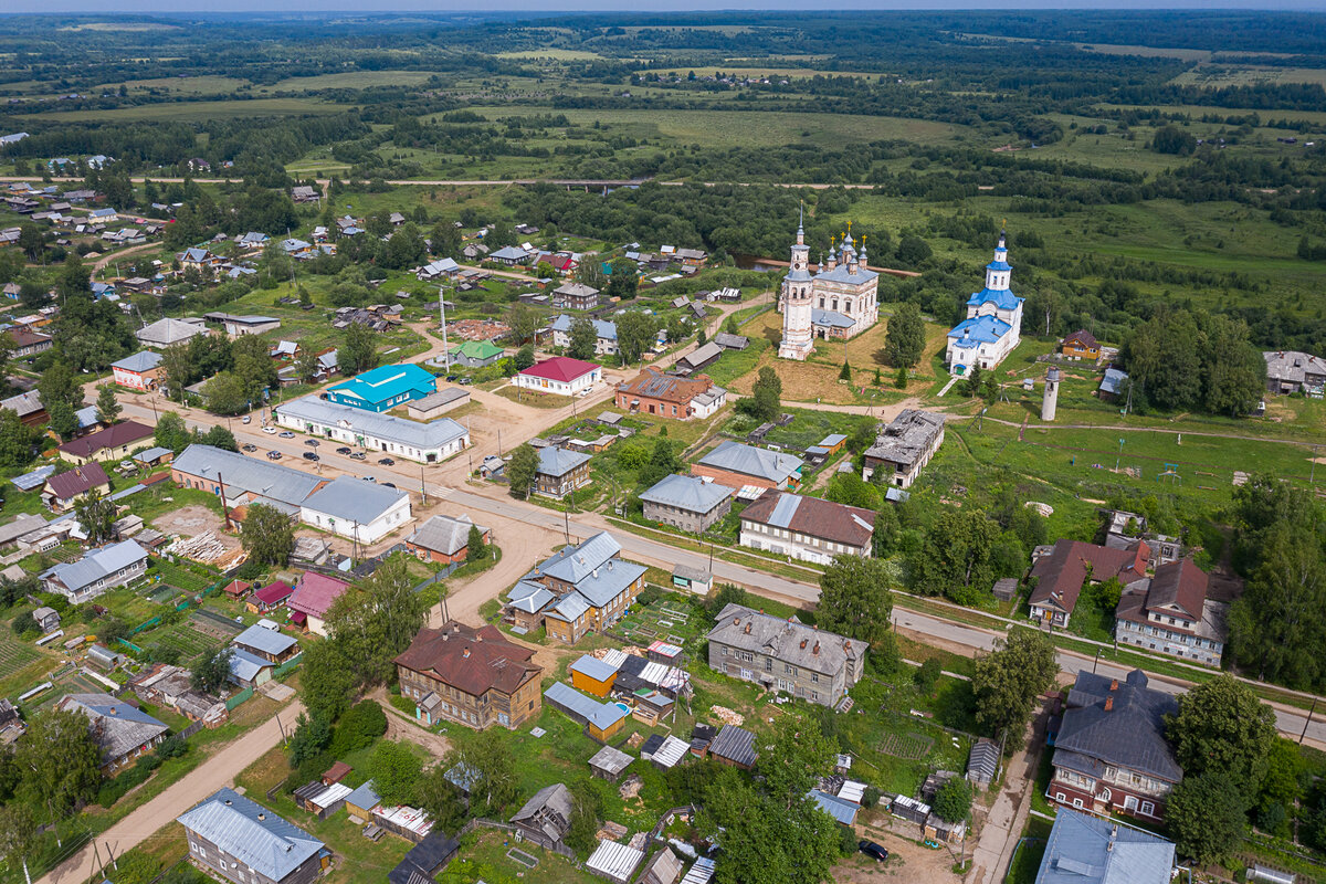 Лальск: прогулка по бывшему городу, на гербе которого изображена рухлядь.  Высотные виды, деревянные особняки, музей и ещё | Уникальная Россия | Дзен