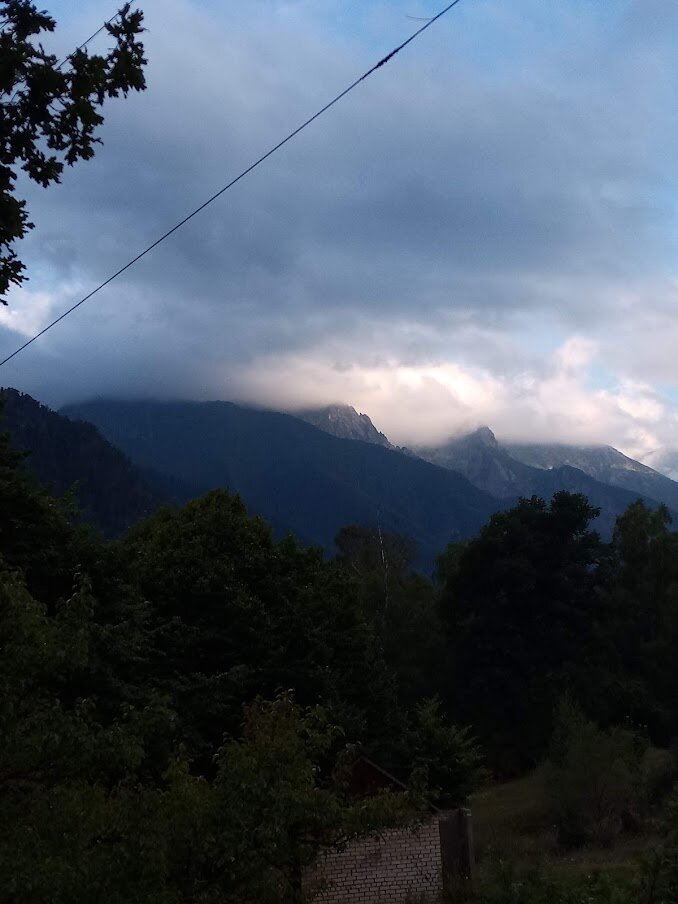 Вечер в Теберде