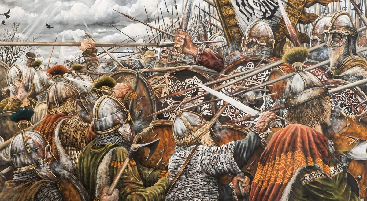 Island warriors. Битва при Клонтарфе 1014. Норманны Викинги. Викинги Великая армия язычников.