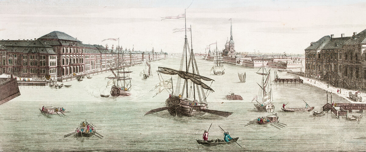 Антикварная гравюра