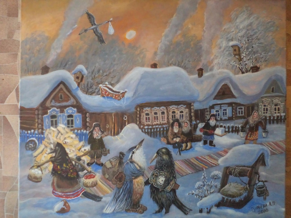 Художник Александра Гурьева - Сажаева