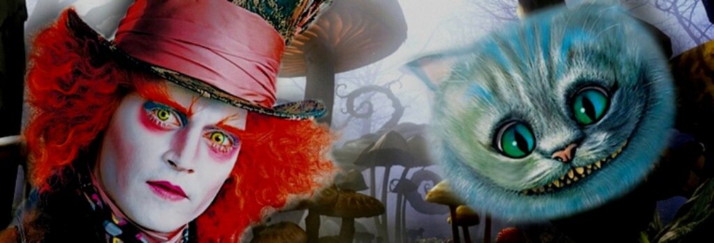 Картинка из интернета из фильма "Алиса в Зазеркалье"