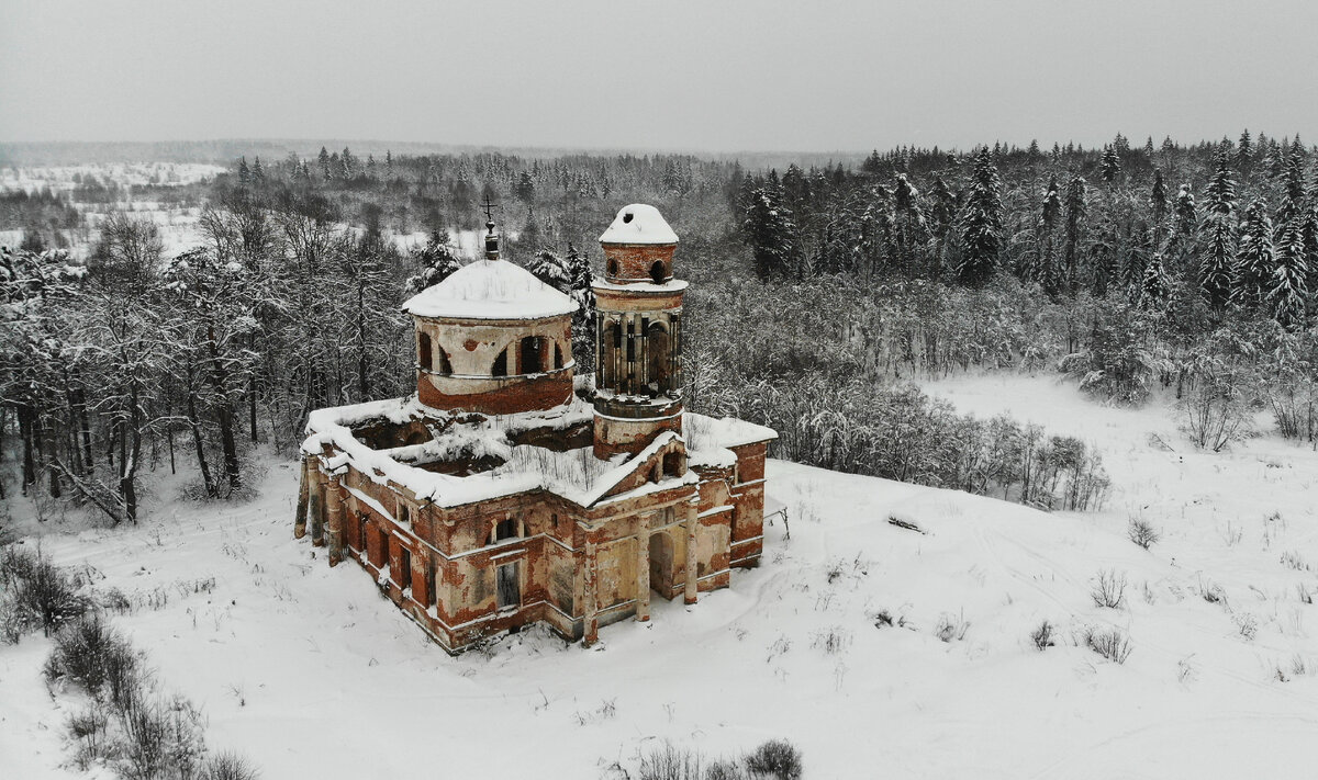 Знаменская церковь в урочище Теплое