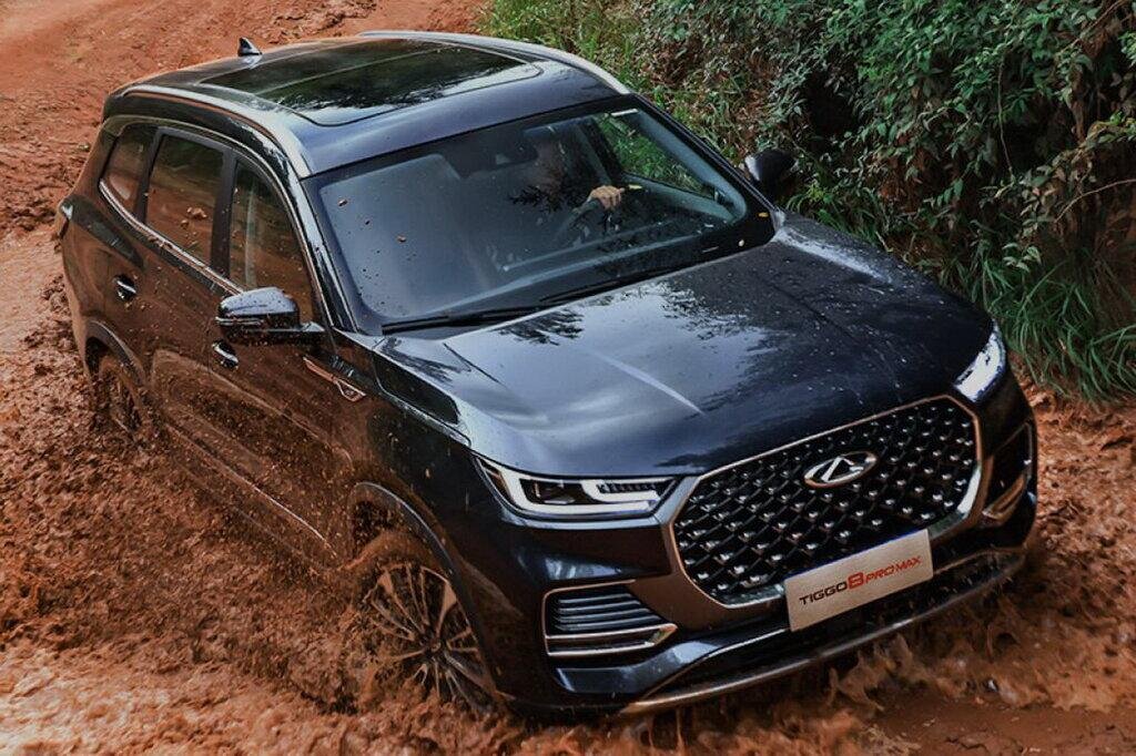 Следует не забывать об ограниченных внедорожных способностях Chery Tiggo 8 Pro Max при выборе маршрута движения 