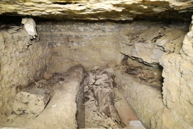 Захоронение  с солью