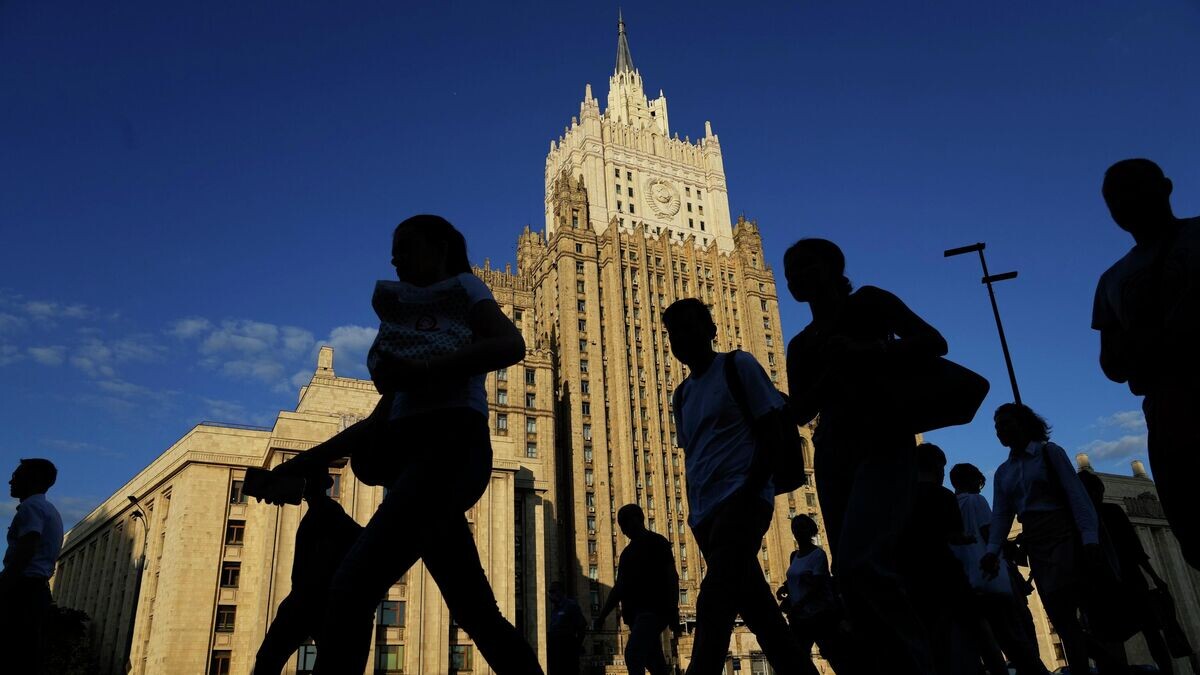    Здание МИД России в Москве© AP Photo / Pavel Golovkin