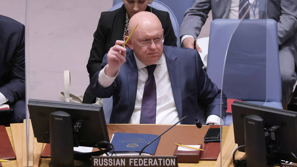 Фото: Andrew Kelly / Reuters📷Постпред России при ООН Василий Небензя