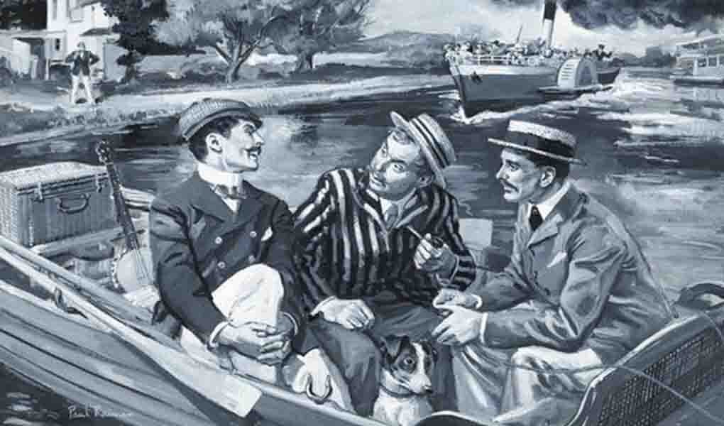 Трое в лодке и собака