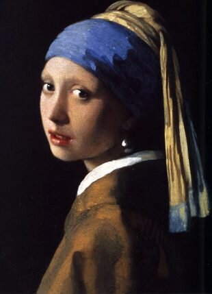 «Девушка с жемчужной серёжкой». Оригинал📷
