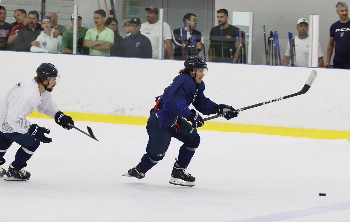    Эдуард Занковец сосредоточен на игре. Александр Рылов