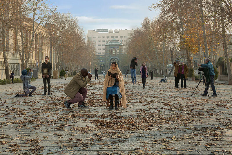 Reading for Tehran Streets / Maryam Firuzi, IranAlfred / Fried Photography Award 2018