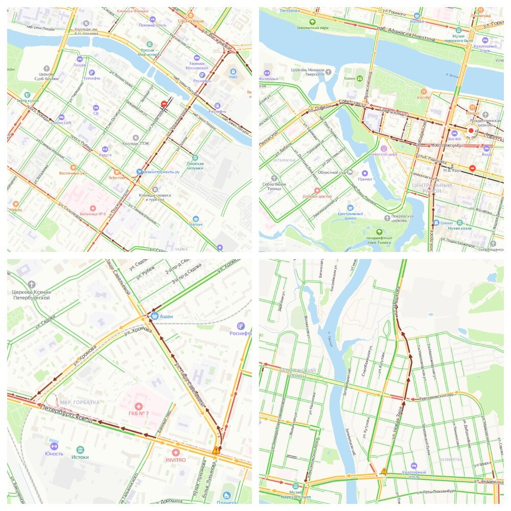 Тверь площадь терешковой карта