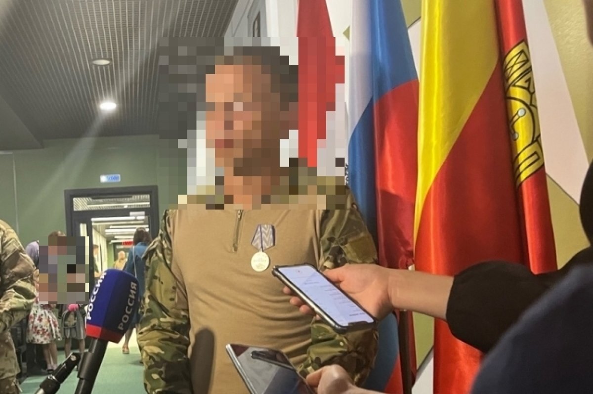    Доброволец из Тверской области был награждён за спасение бойцов в зоне СВО