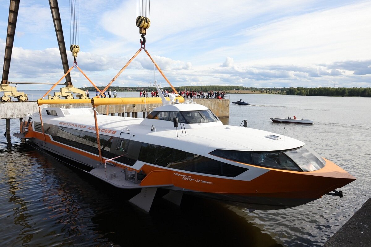    «Метеор» получил имя гениального нижегородского кораблестроителя Ростислава Алексеева. Марина Ухабова